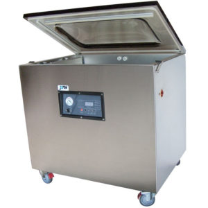 Empacadora al vacío de cámara única con bomba rotativa de aceite - Descarga de gas - Modelo VAC-762-F