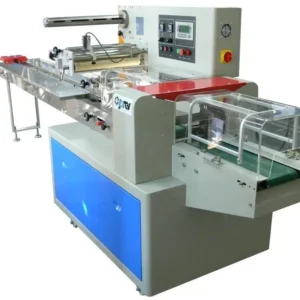 empaquetadora de envoltura automática de flujo horizontal 250 mm modelo e fw 250