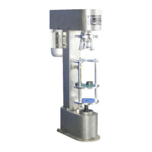 Máquina para cerrar botellas de vidrio con tapa de metal semiautomática - Modelo - CAPPER-METAL-CAP