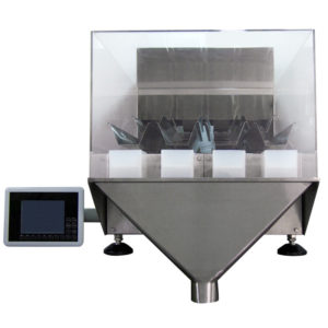 Dosificador por peso lineal de cuatro cabezales de sobremesa 2g - 100g - Modelo: PARALLAX-403