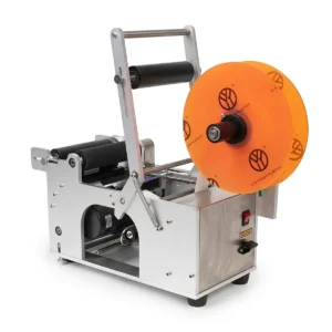 Etiquetadora Semiautomática para Envases Redondos MT-50