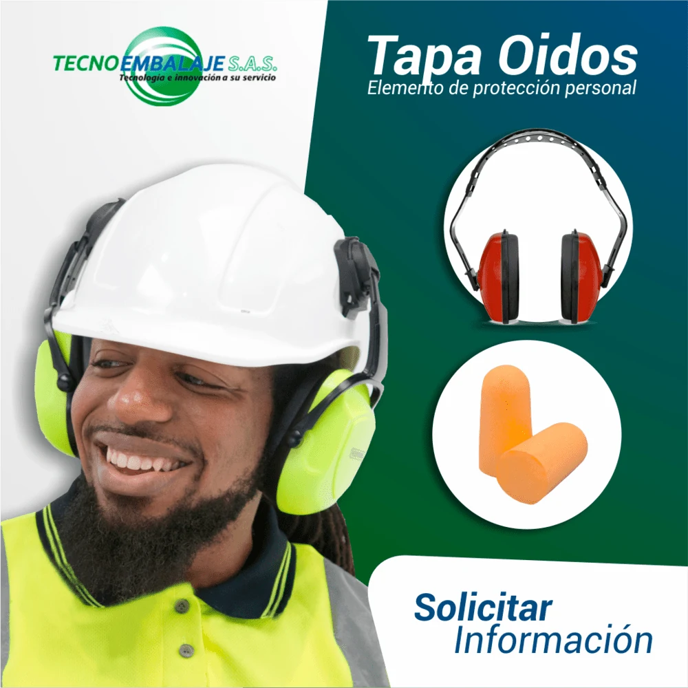 cavar Mesa final Estacionario Protectores Auditivos y Tapaoidos | TecnoEmbalaje S.A.S.