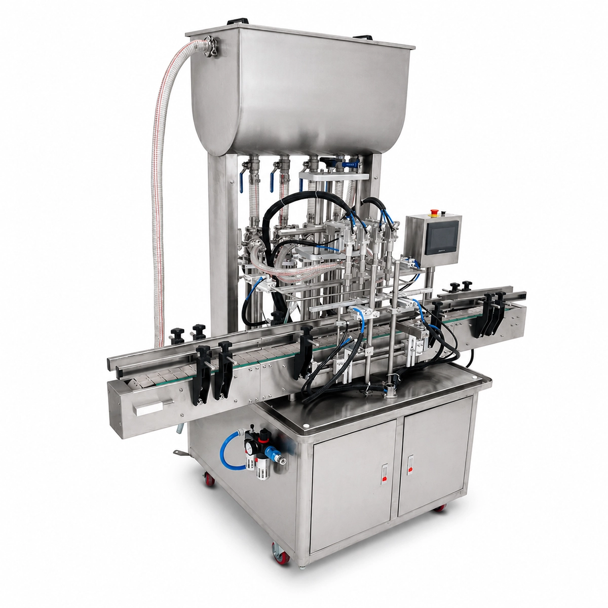 Dosificador Automático de Pistón de 4 Pistas 100-1000ml - Imagen 3