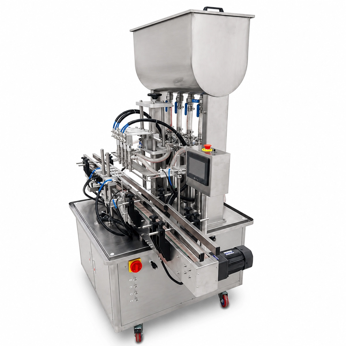 Dosificador Automático de Pistón de 4 Pistas 100-1000ml - Imagen 4